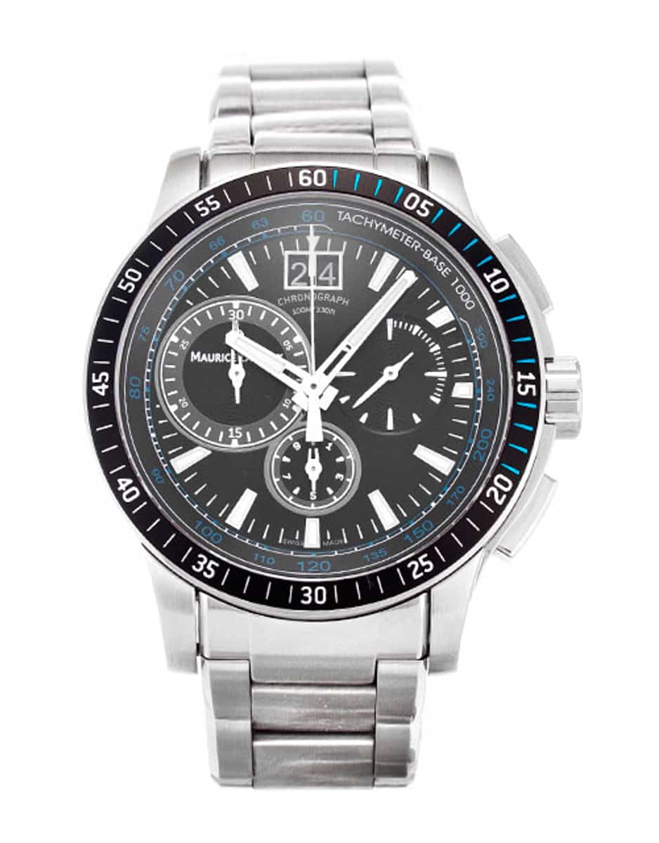 Pre Owned Maurice Lacroix Miros Chronographe MI1098 SS042 332